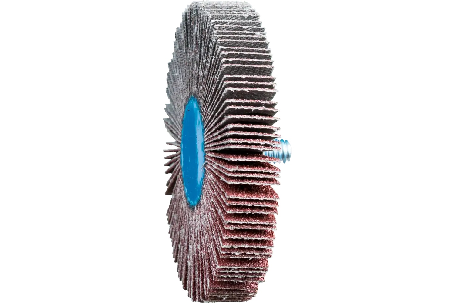 Picture of Pferd Quick Change Flap Wheel, 3" X 1/2, 60 Grit, 1/4-20 Thread, Aluminum Oxide